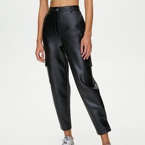 black cargo pants